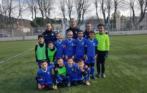 U10(2): Avant le match contre le FC Hyères