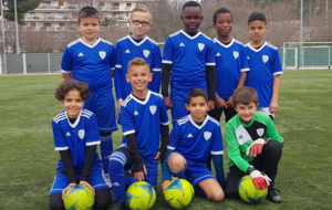 Les U10 Excellence avant le match contre l'US Pradet