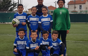 Les U10 Pré-Excellence avant le match contre l'US Ollioules