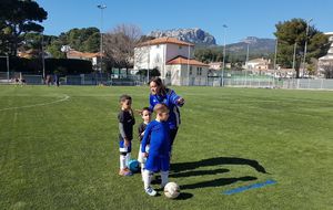 Entraînement U6 ce mercredi avec Melinda &amp; Maurice