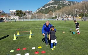 Entraînement U8 ce mercredi avec François (choa) &amp; Dominique (tintin) 