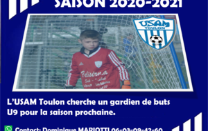 Recrutement futur U9