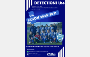 Détections U14 Saison 2020-2021