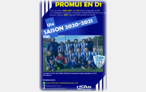 Les U14 promus en D1