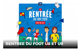 U8-U9: RENTREE DU FOOT 