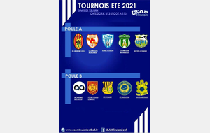 TOURNOI ESTIVAL 2021 U13 ( FOOT A 11 )