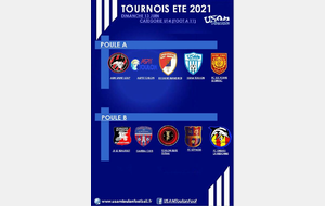TOURNOI ESTIVAL 2021 U14 ( FOOT A 11 )