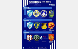 U10: TOURNOI ESTIVAL 2021 