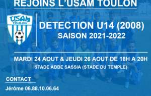 Détection U14 (Génération 2008)