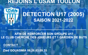 Détection U17 (Génération 2005)