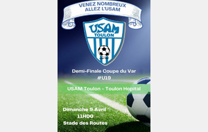 #U19 Demi-Finale Coupe du Var