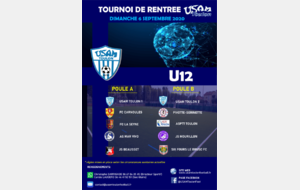 Tournoi Rentrée U12 