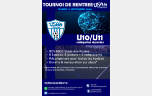 Tournoi Rentrée U10/U11