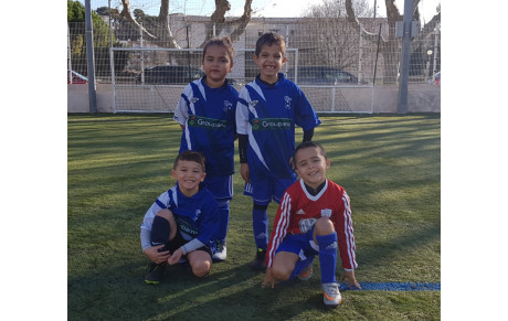 Les U6 au plateau débutants