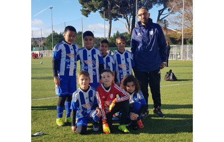 Les U8 (2) au plateau débutants