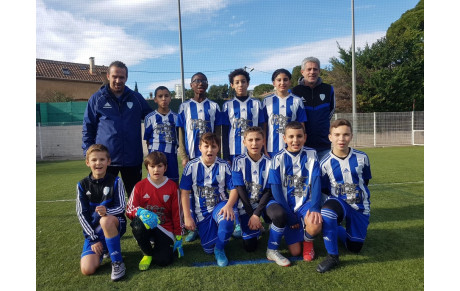 U13(1): Avant le match contre le Sporting Toulon
