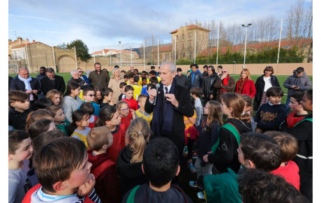 Inauguration du stade Abbé Sasia (Le Temple)