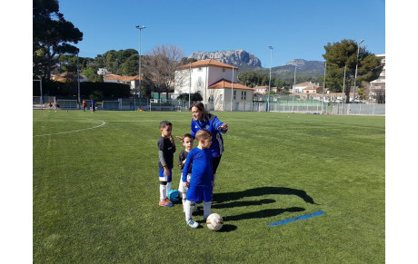 Entraînement U6 ce mercredi avec Melinda &amp; Maurice