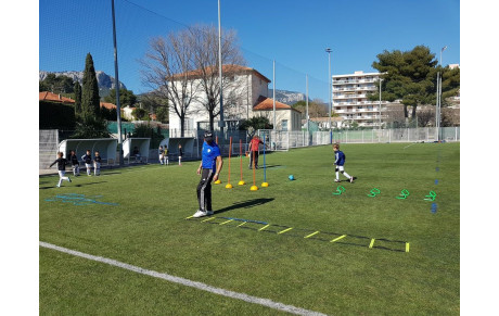 Entraînement U7 ce mercredi avec Bouchta &amp; Jaoued 