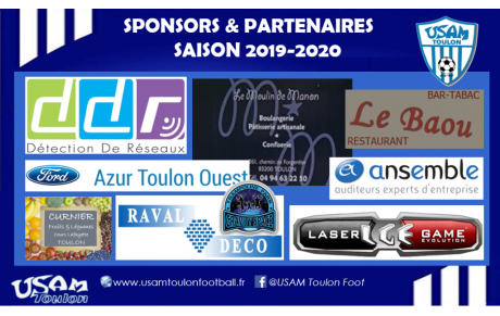 Remerciements Sponsors &amp; Partenaires