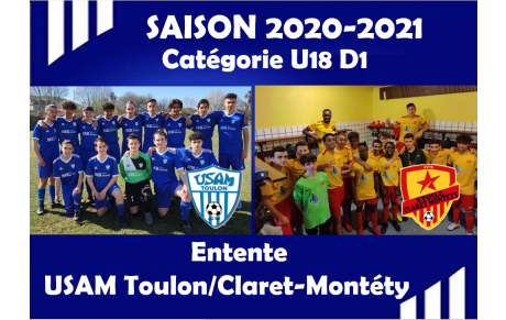 U18 D1: Entente USAM Toulon / Claret-Montéty