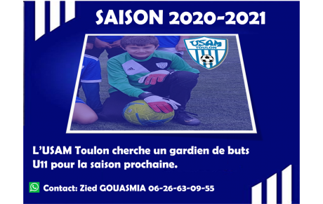 Recrutement futur U11