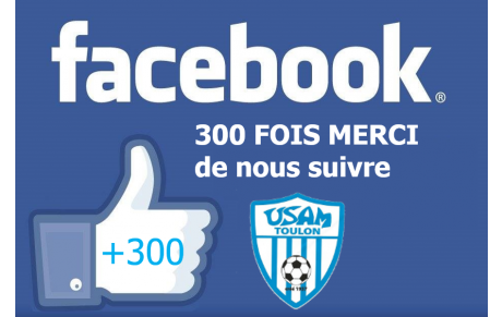 300 Like sur la page facebook