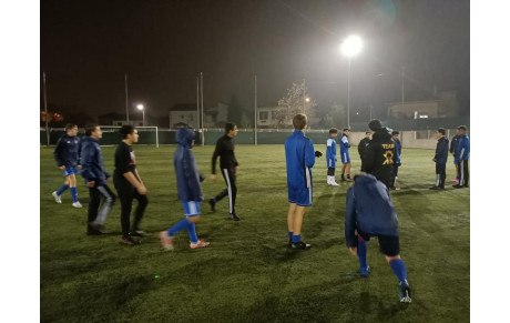 U16-U17 (PEF): Echauffement en autonomie