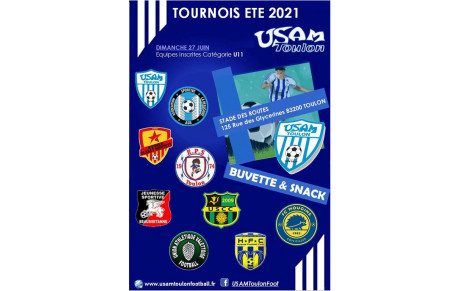 TOURNOI ESTIVAL 2021 U11