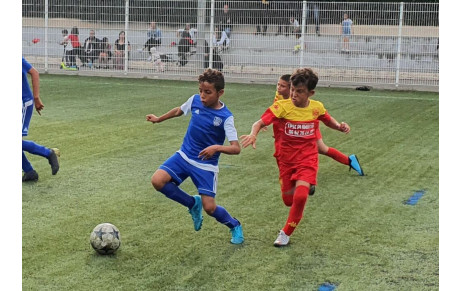 AMICAL: Les U11 opposés vendredi dernier à une belle équipe de Six-Fours-Le Brusc