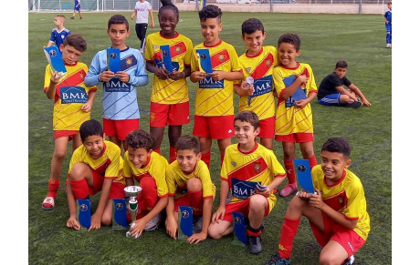 FC SIX FOURS-LE BRUSC REMPORTE LE TOURNOI U10