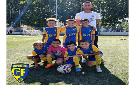 GAP FOOT 05 REMPORTE LE TOURNOI U8