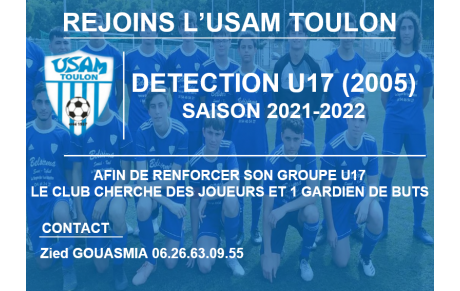 Détection U17 (Génération 2005)